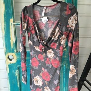 NWT #m2d Floral Dress